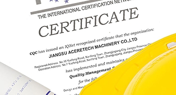 实力的又一象征——Aceretech获得ISO9001证书