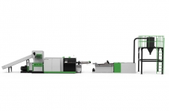 ASP Single Screw Extrusion Line for Shredding and Pelletizing for In-plant Recycling